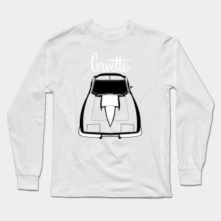 Corvette C2 - White line Long Sleeve T-Shirt